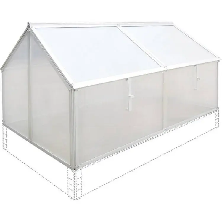Drivhus Till Pallkrage Aluminium Polycarbonate