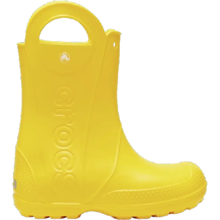 Crocs Kid's Handle It Rain Boot - Yellow