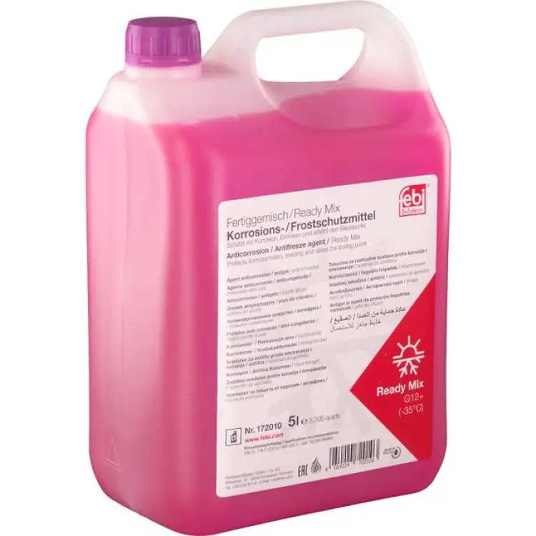 FEBI BILSTEIN Frostskydd G12+ Violett 5 Färdigblandad Kylarvätska