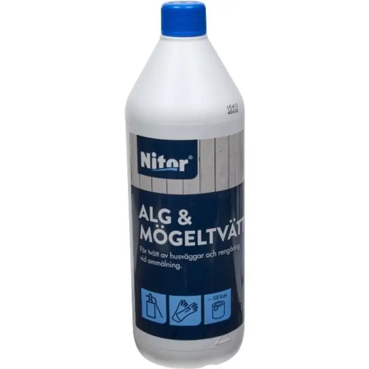Nitor Alg & Mögeltvätt Disinfectants 1L