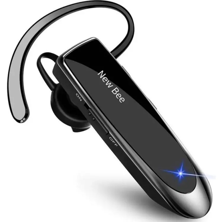 New Bee Bluetooth Headset V5.0 Wireless Handsfree In Ear