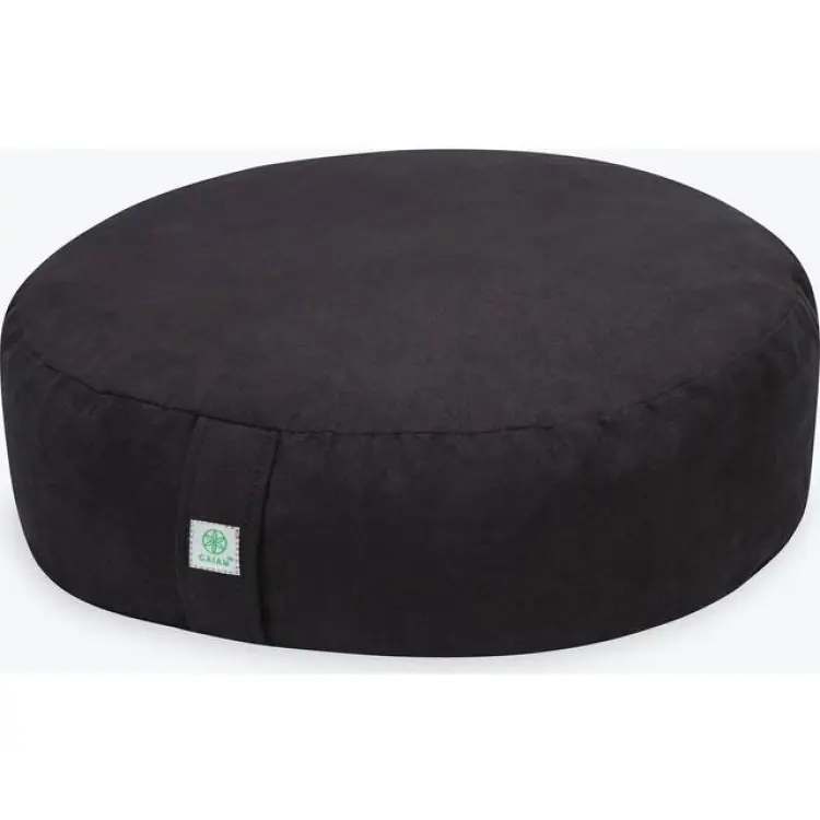 Gaiam Zafu Meditation Cushion Black
