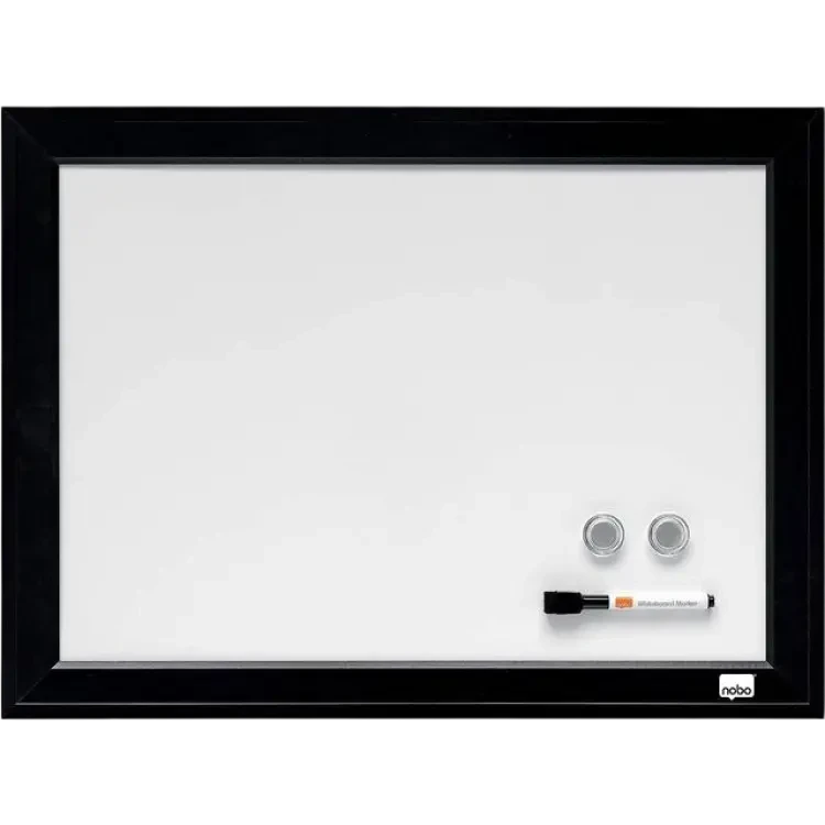 Nobo Small Magnetic Whiteboard with Black Frame 58.5x43.1cm