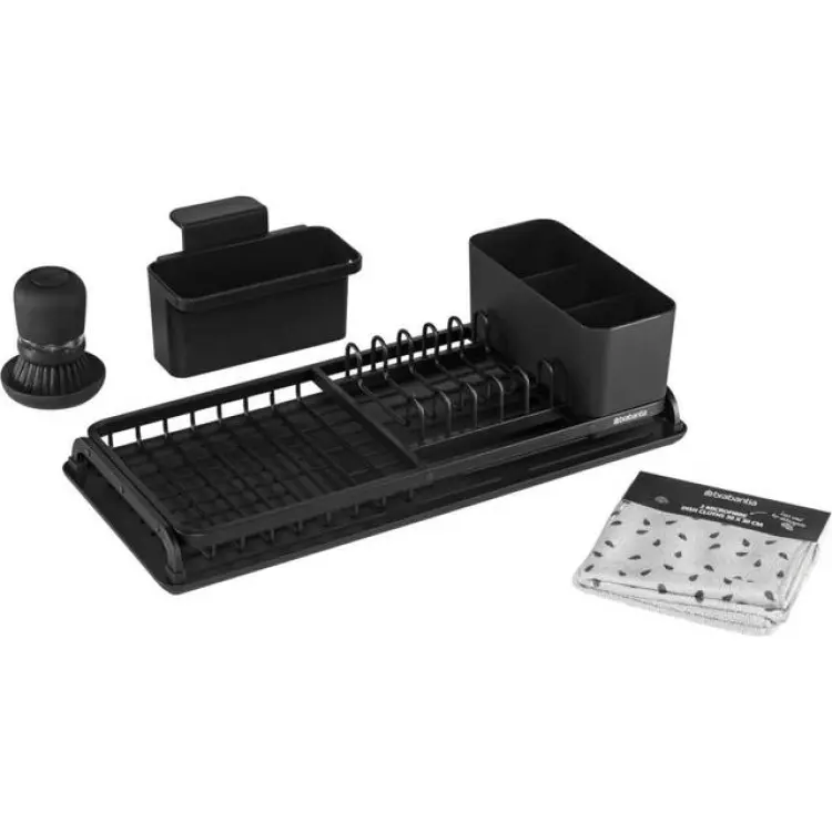 Brabantia Drainer Rack Set Dark Diskställ 20cm
