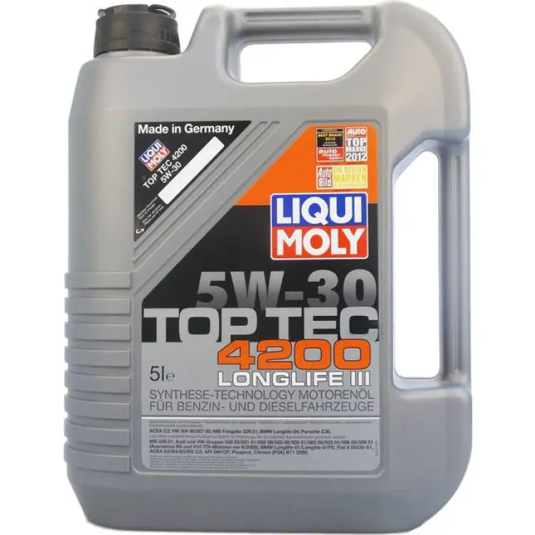 Liqui Moly Top Tec 4200 5W-30 Motorolja 5L