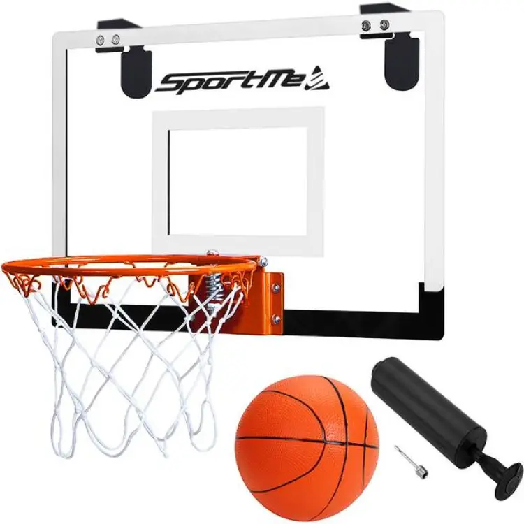 SportMe Dörrhängd Basketkorg med Basketboll