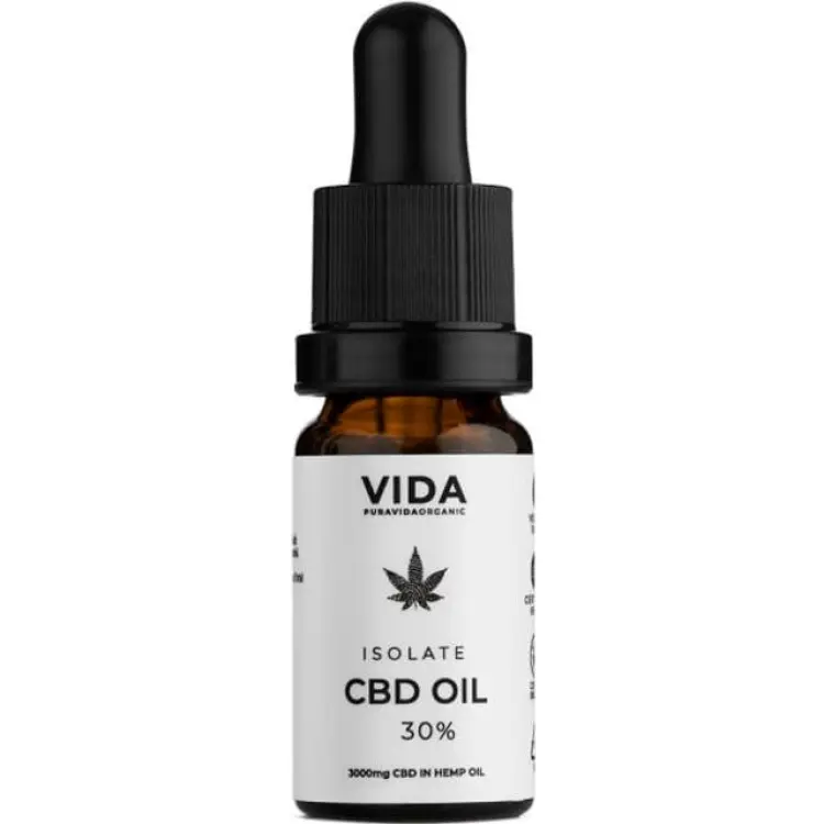 Pura Vida CBD Isolated Oil 30% Serum 10ml