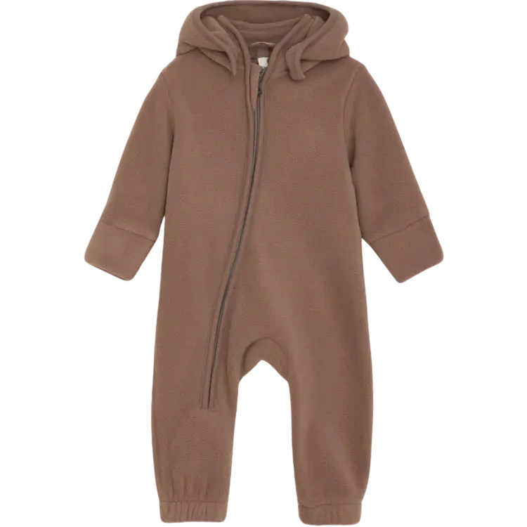 En Fant Fleeceoverall - Coca Mocha