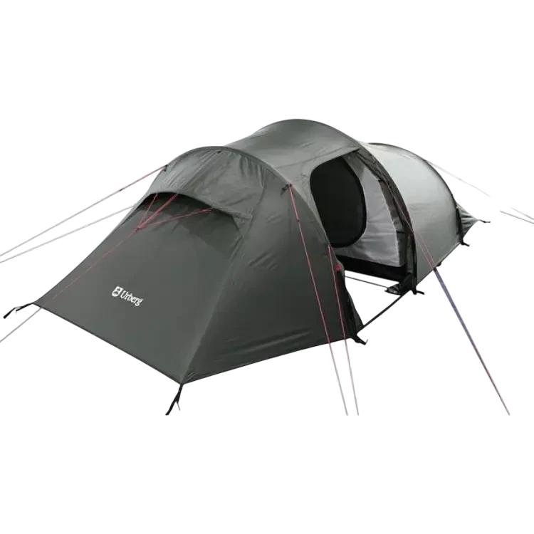 Urberg 3-Person Trekking Tunnel Tent 2.0 Kombu Green