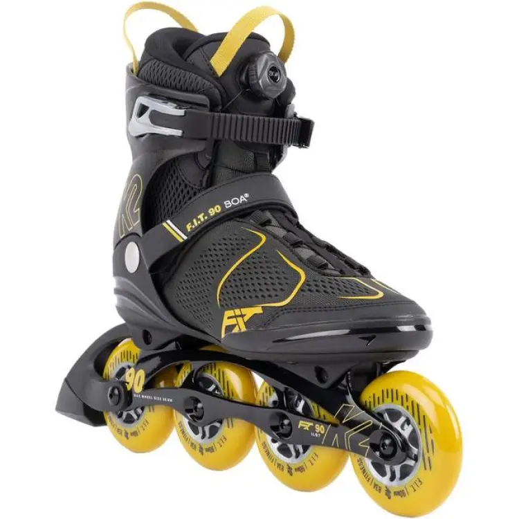 K2 F.I.T. 90 Boa Inlines Grey Mustard