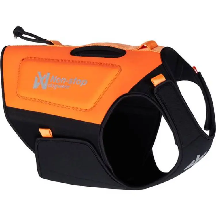 Non-Stop Dogwear Protector Neoprene Vest Unisex Orange Olive