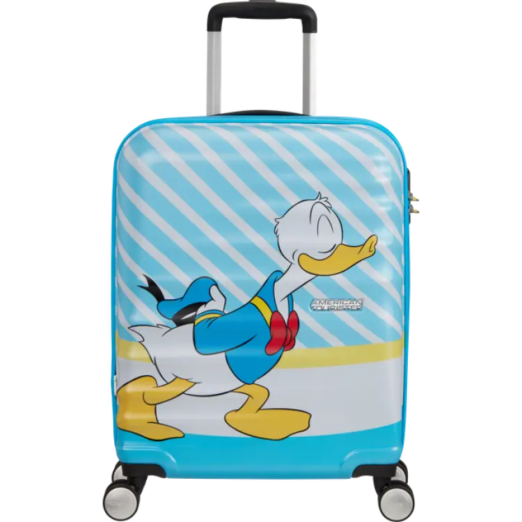 American Tourister Disney Wavebreaker Spinner 55cm - Donald Blue Kiss