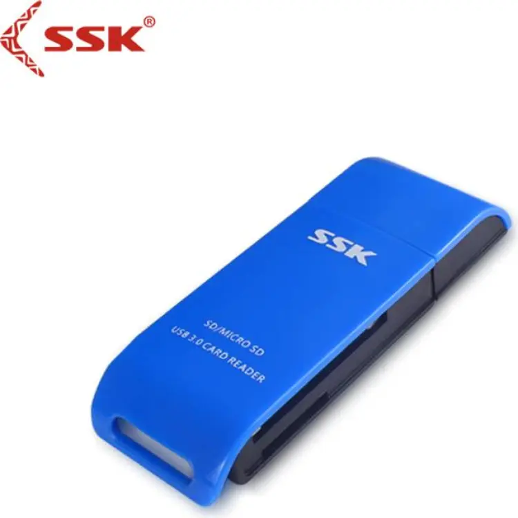 SSK Usb 3.0 Typ C Sd Smart Minneskortläsare