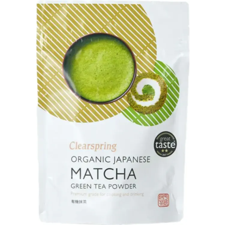 Clearspring Organic Japanese Matcha Green Tea Powder Premium Grade 40g