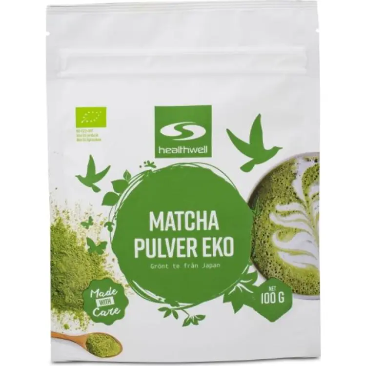 Healthwell Matcha Pulver EKO 100 g