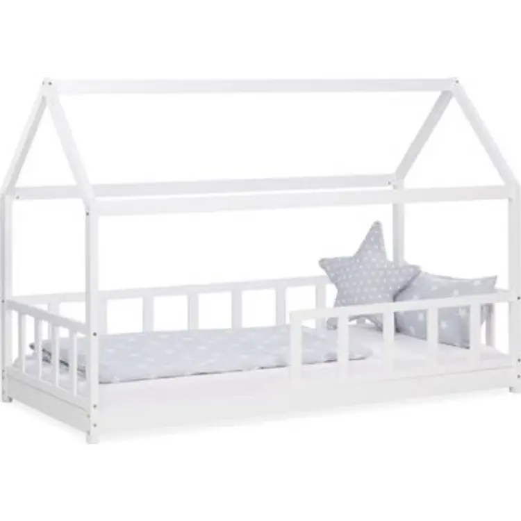 Homestyle4u Hussäng 90x200 cm Med Skyddskant Vit