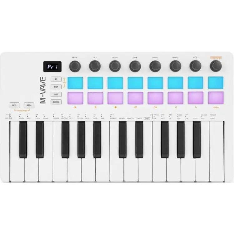 M-Vave SMK-25 MKII bluetooth midi-keyboard