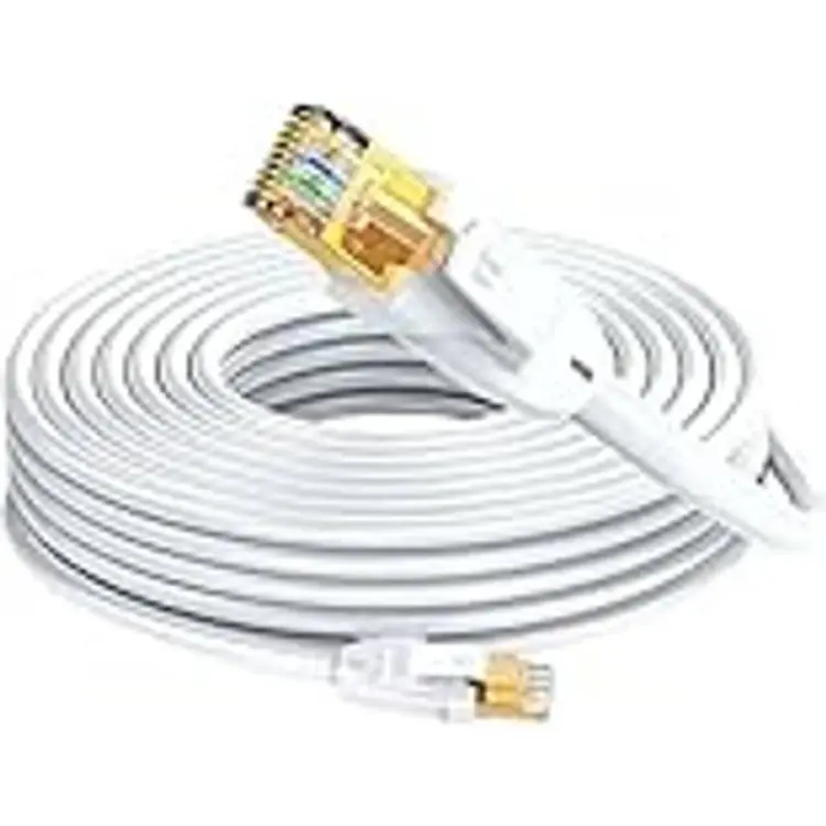 Elfcam Cat 7 RJ45 Ethernet Kabel 10 Gbps 600 MHz