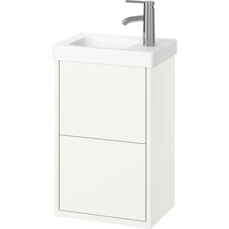 IKEA Orrsjön Kommod Med Lådor Tvättställ Kran 42 x 34 x 69 cm
