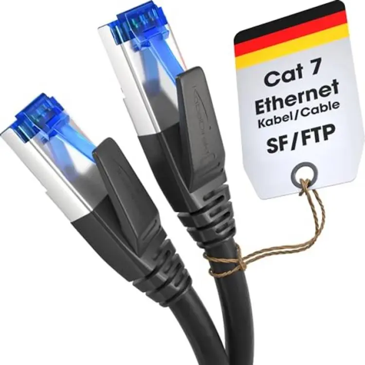 KabelDirekt Cat 7 Nätverkskabel 1.5m 10 Gigabit Ethernet