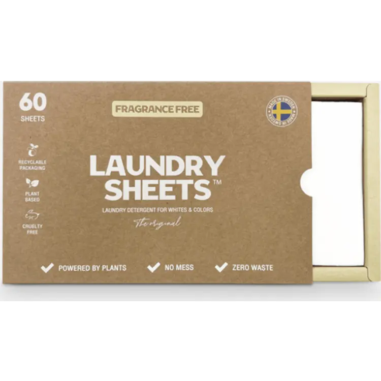 Laundry Sheets Sheets - Fragrance Free, 60