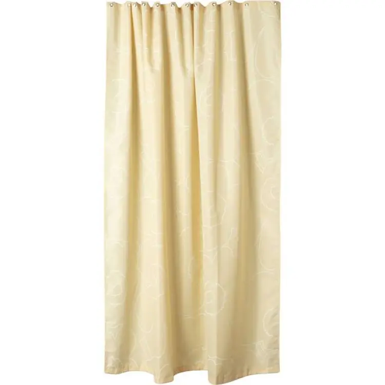 Marimekko Piirto Unikko Duschdraperi Straw Off-White