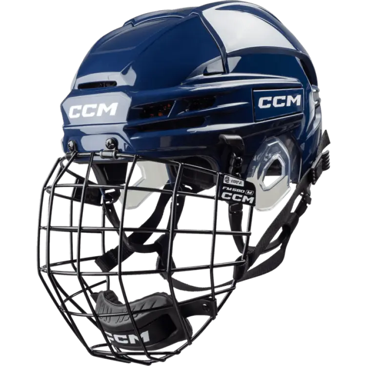 CCM Hockey Helmet Tacks 720 Combo - Navy