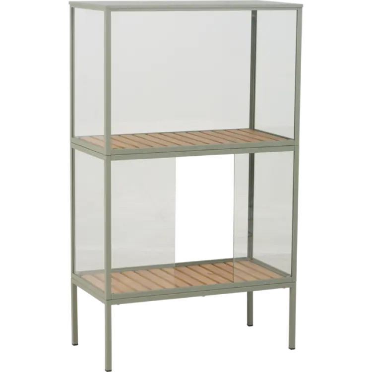 Brafab Grower Greens Växtskåp Dusty Green H137 cm Grön Aluminium
