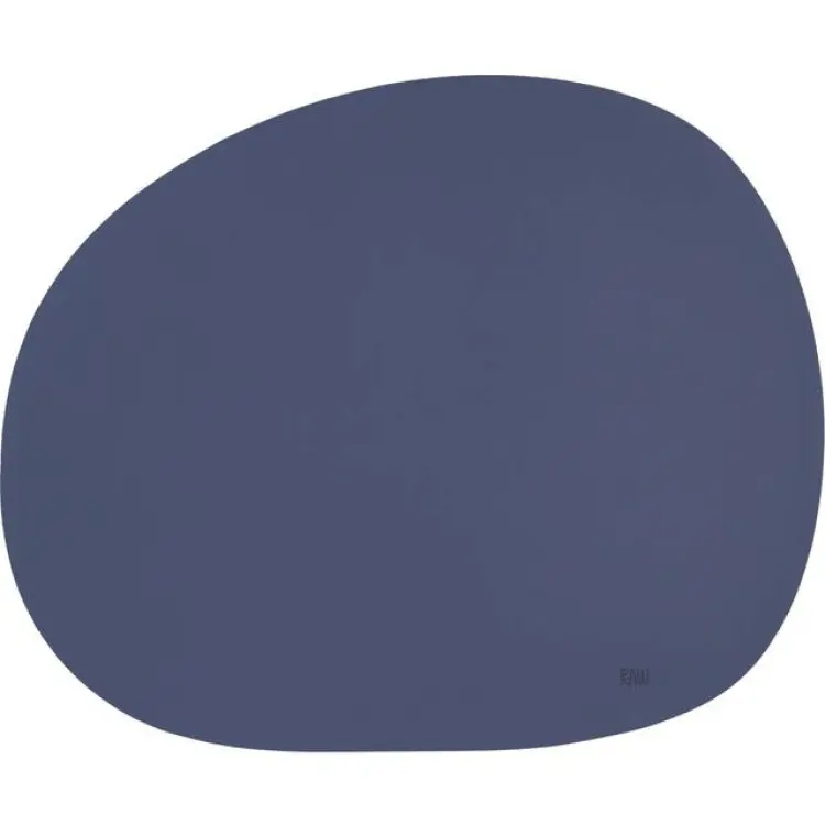 aida RAW Silikon 41x33,5 cm Mörkblå Bordstablett Blå