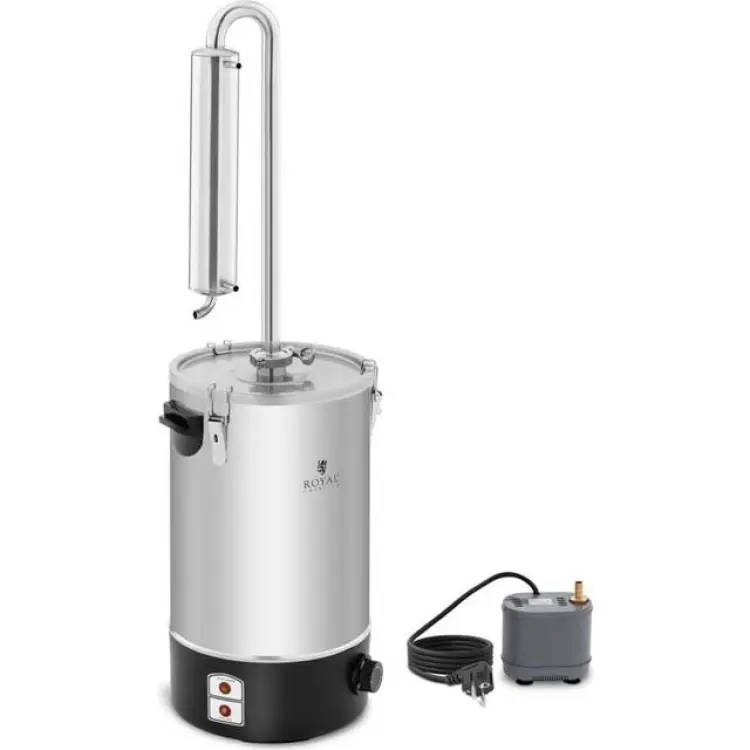 Royal Catering Destillator 20 L Rostfritt Stål
