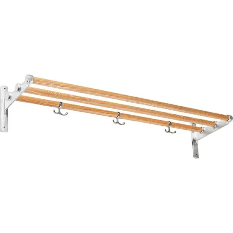 Essem Design Nostalgia Aluminum/Oak Hatthylla 100x18.8cm