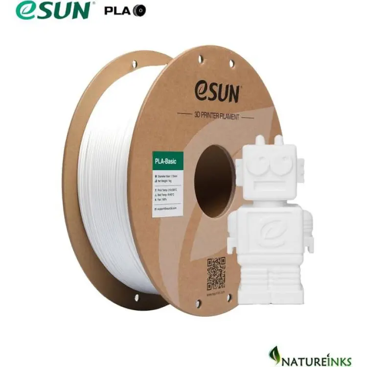 eSUN PLA Basic White 1.75 mm 1000 g