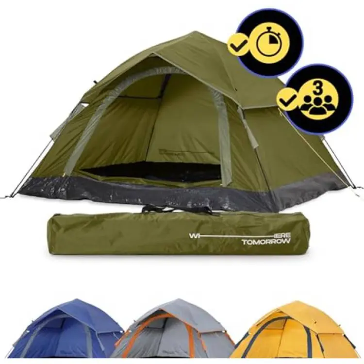 Lumaland Lätt Outdoor Pop-Up Tält 210 x 190 x 110 cm