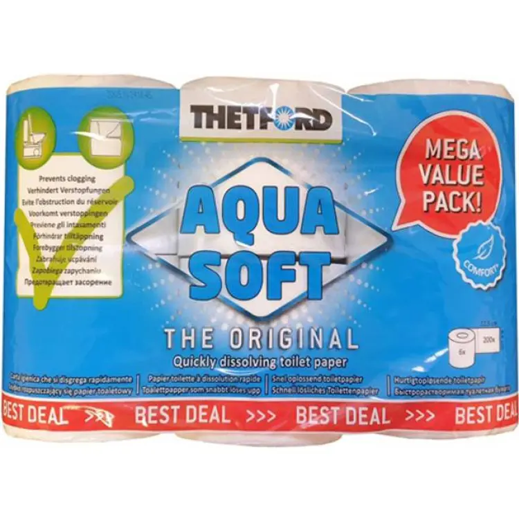 Thetford Aqua Soft 6-pack