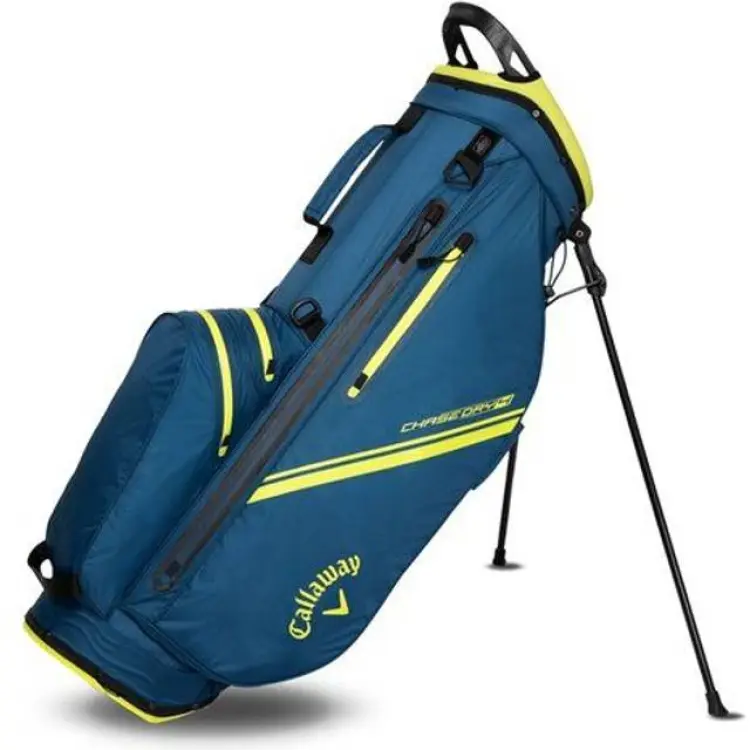 Callaway Chase DRY Stand Bag Marinblå/Gul