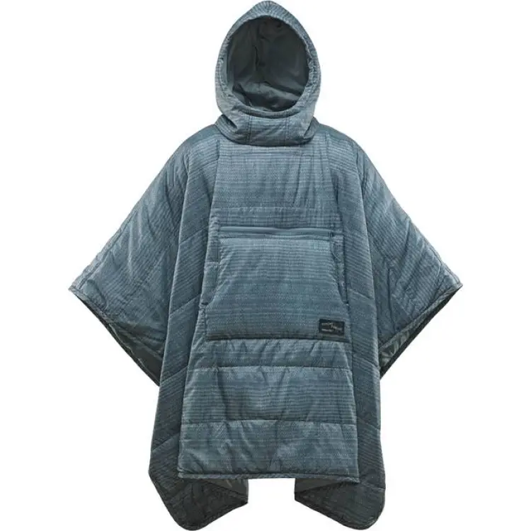 Therm-a-Rest Honcho Poncho - Blue Woven Print