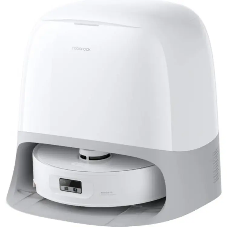 Roborock Qrevo Curv 2 Flow Robotdammsugare Vit