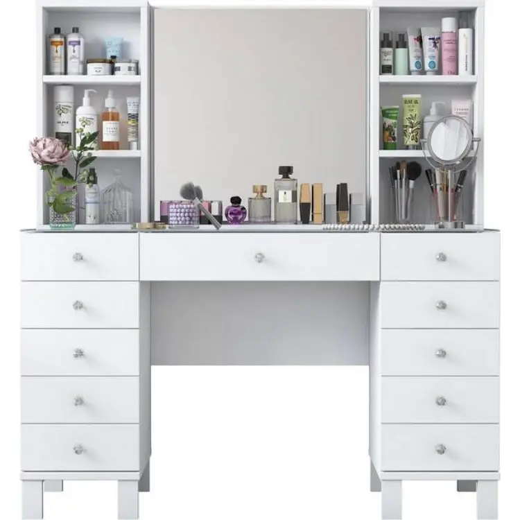 Hanah Home Ceylon 120 cm Vit Sminkbord