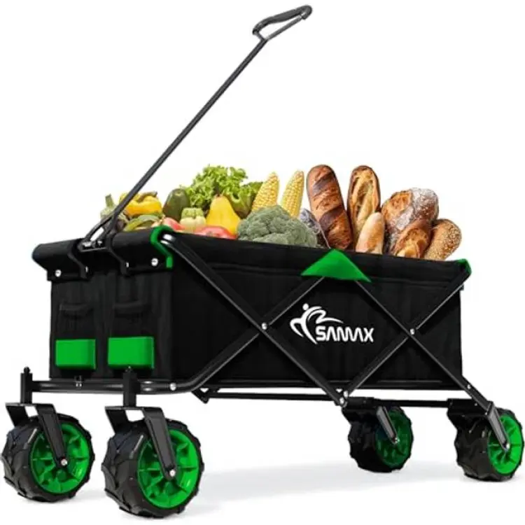 Samax Bollervagn Handvagn Trädgårdsvagn