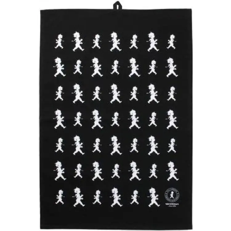 Solstickan ST20-06 Kökshandduk Svart (70x50cm)
