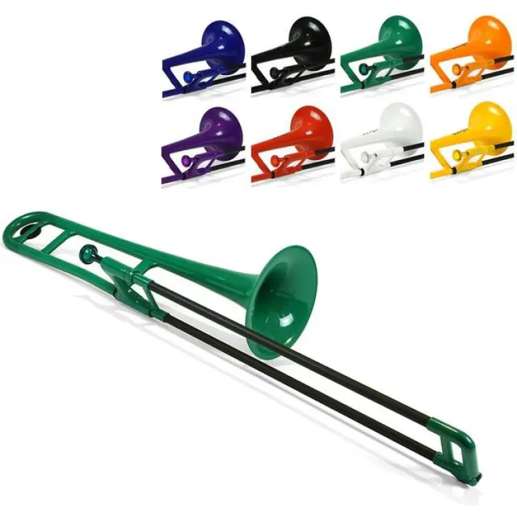 pBone Plast Trombon Grön