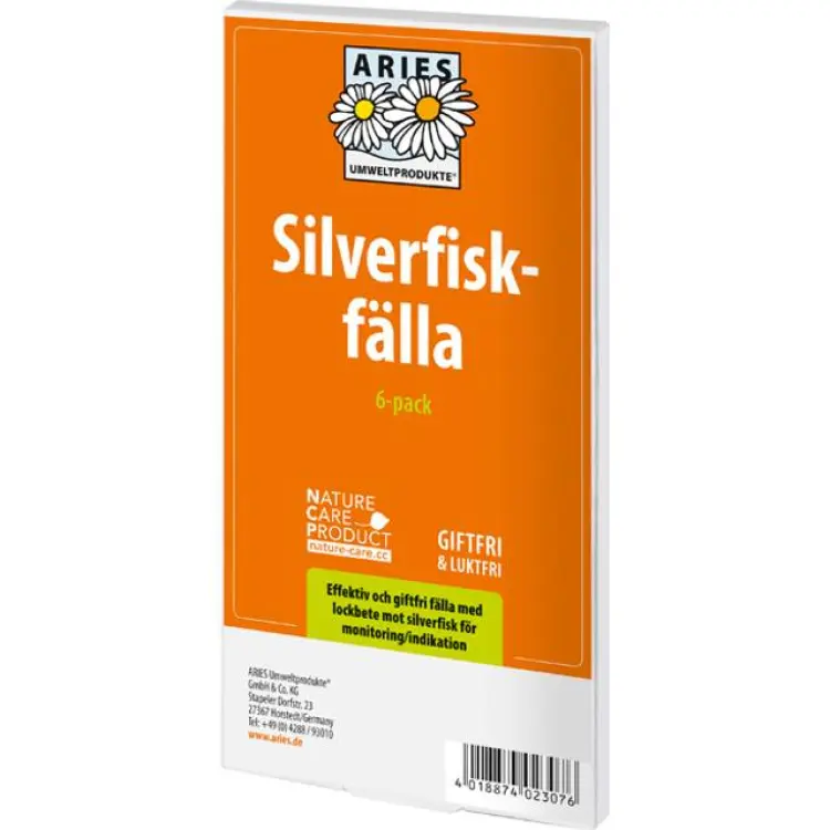 Aries Silverfiskfälla 6st