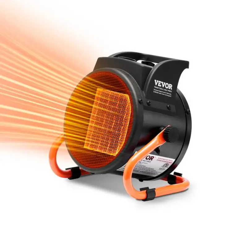 VEVOR Växthusvärmare 2000W PTC Snabbvärme
