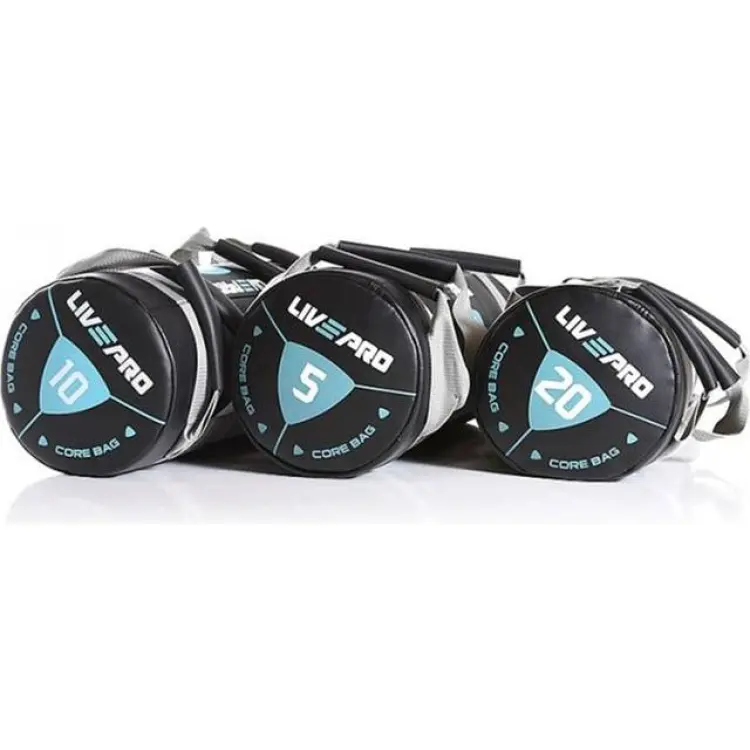 Livepro Viktväska Warrior 20 kg Svart