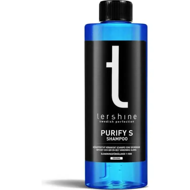 Tershine Bilschampo Purify S 0,5L 0.49L
