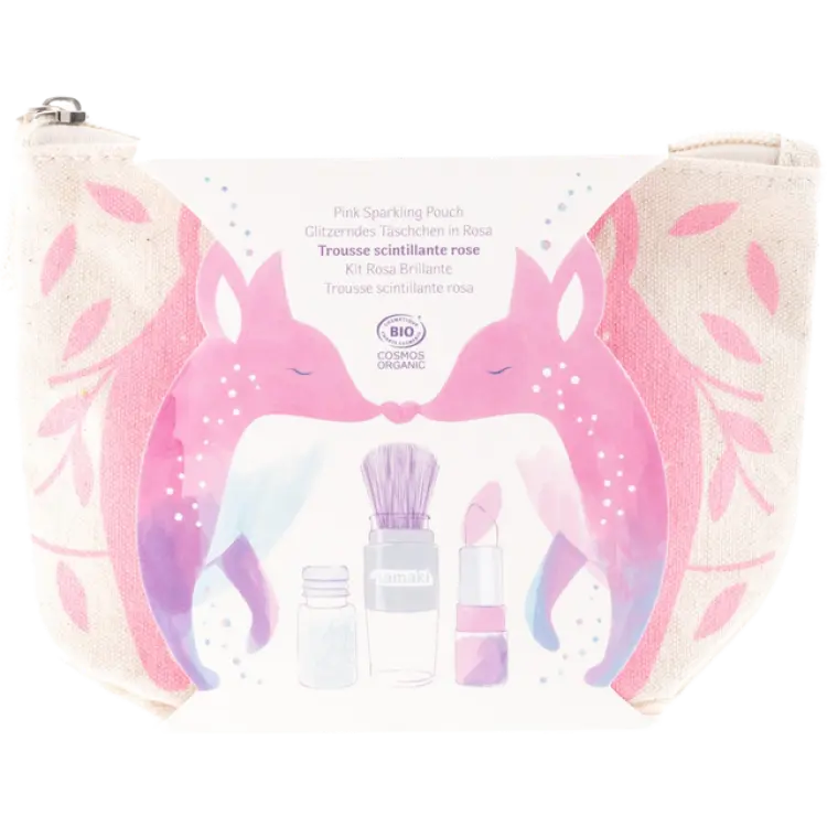 Namaki Pink Fox Sparkling Pouch