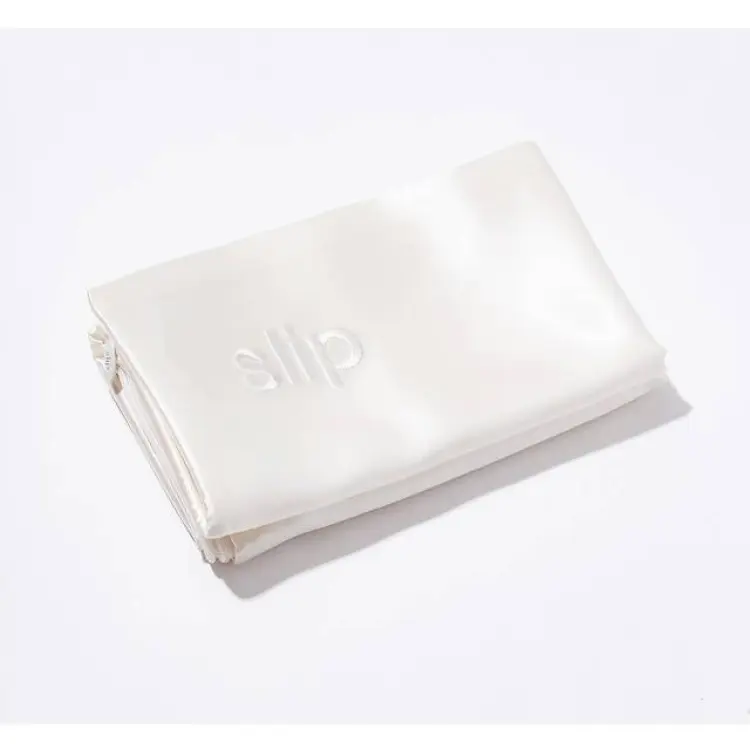 Slip Pure Silk Queen Pillowcase 51x76 vit