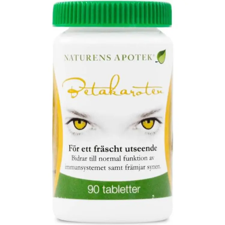 Naturens Apotek Betakaroten 25 mg 90 tabletter