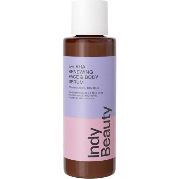 Indy Beauty AHA 5% Renewing Face & Body Serum 100 ml