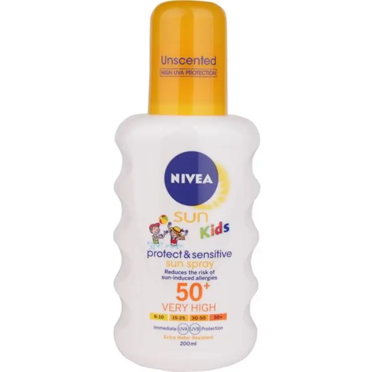 Nivea Sun Kids Sensitive Protect & Play Spray SPF50+ 200 ml